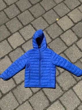 GAP Kids Royal Blue Puffer Jacket with Hood